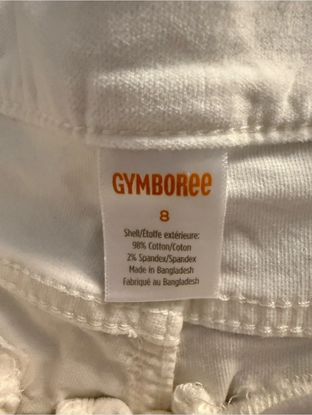 Gymboree White Flare Jeans